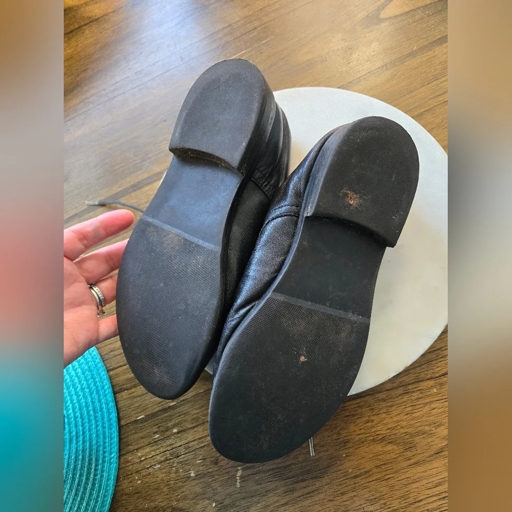Vintage Nordstom Leather Black Shoes 2 1/2